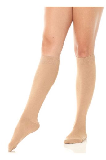 Satiny Finish Knee-High