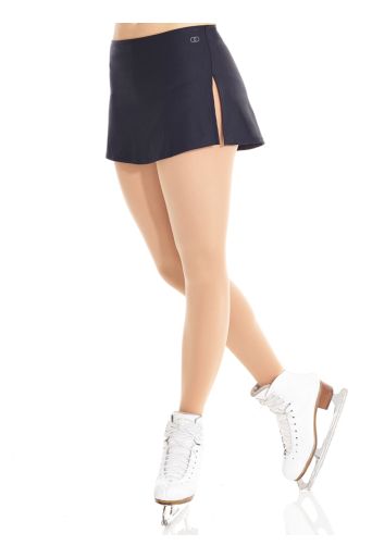 Shiny nylon flat skirt