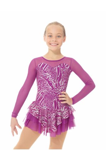 Sparkly figure skating dress