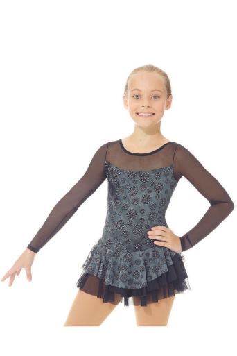 Sparkly figure skating dress