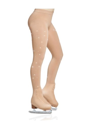 Rhinestones boot cover tights