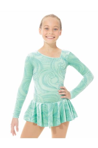 Born to Skate glitter figure skating dress