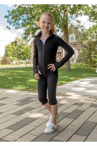 Matrix wide waistband capri