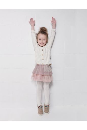 Heather cotton tights