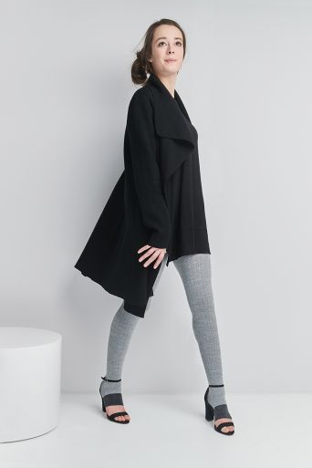 Toeless Merino wool tights