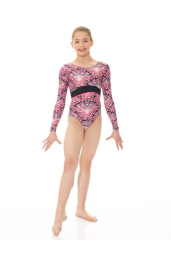 Printed leotard