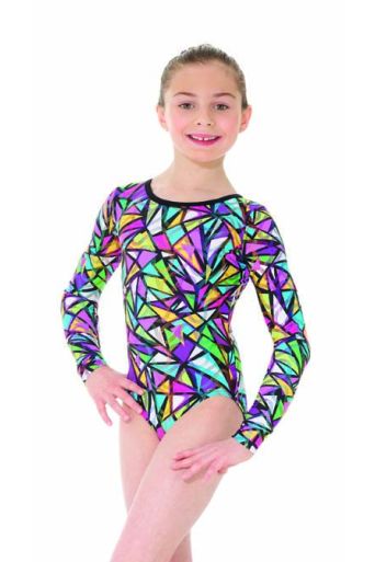Leotard Snakes & Ladders, long sleeves