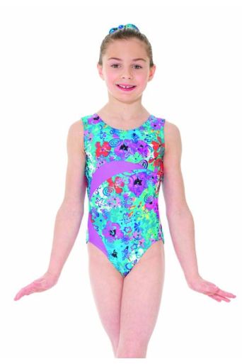 Printed Leotard Secret Garden