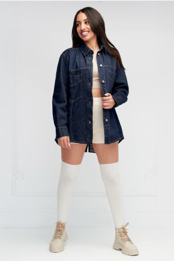 merino wool Over-the-knee Socks