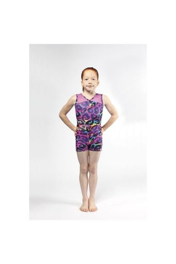 Printed unitard