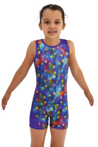 Printed unitard